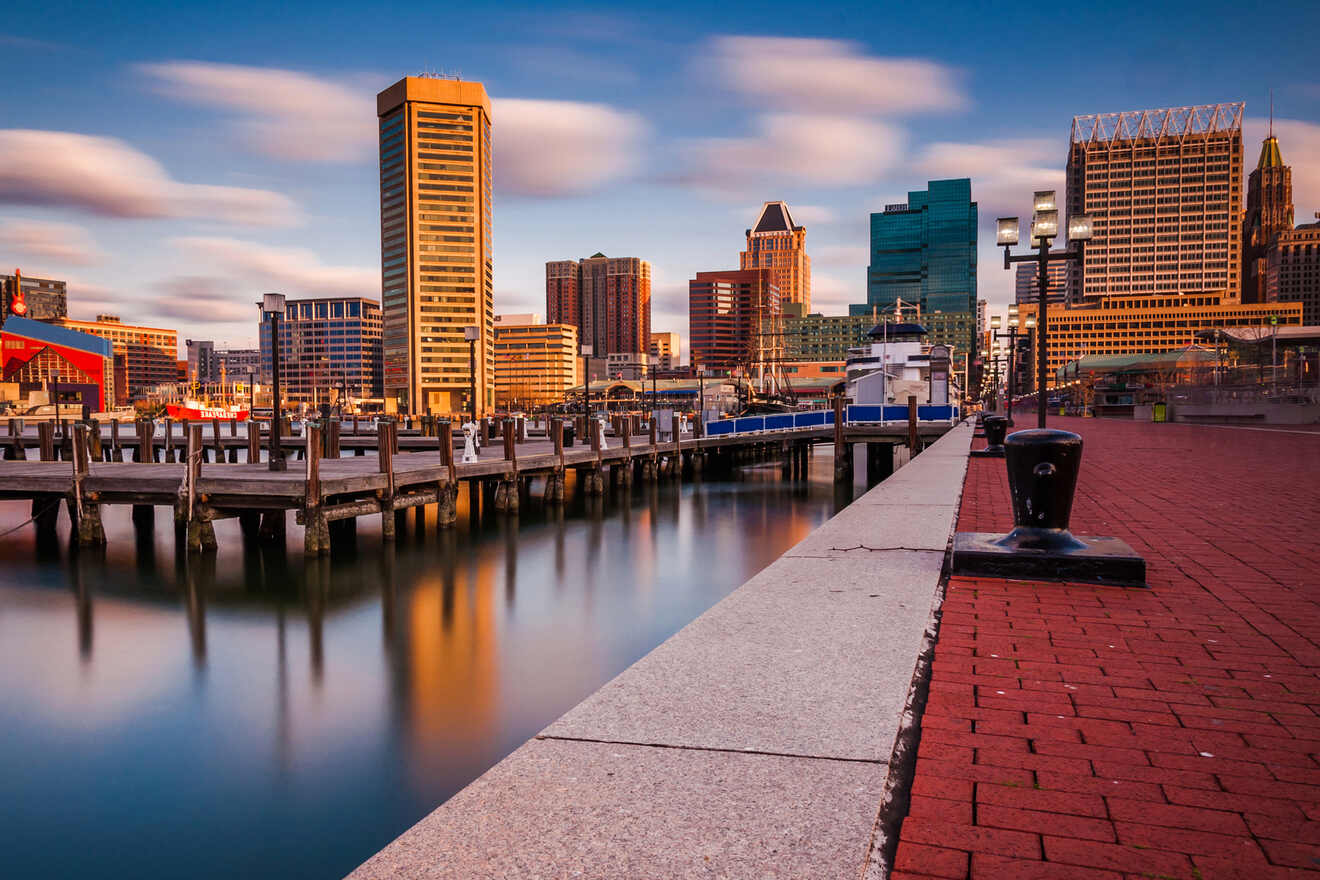 In image of Inner Harbour one of the best places where to Stay in Baltimore